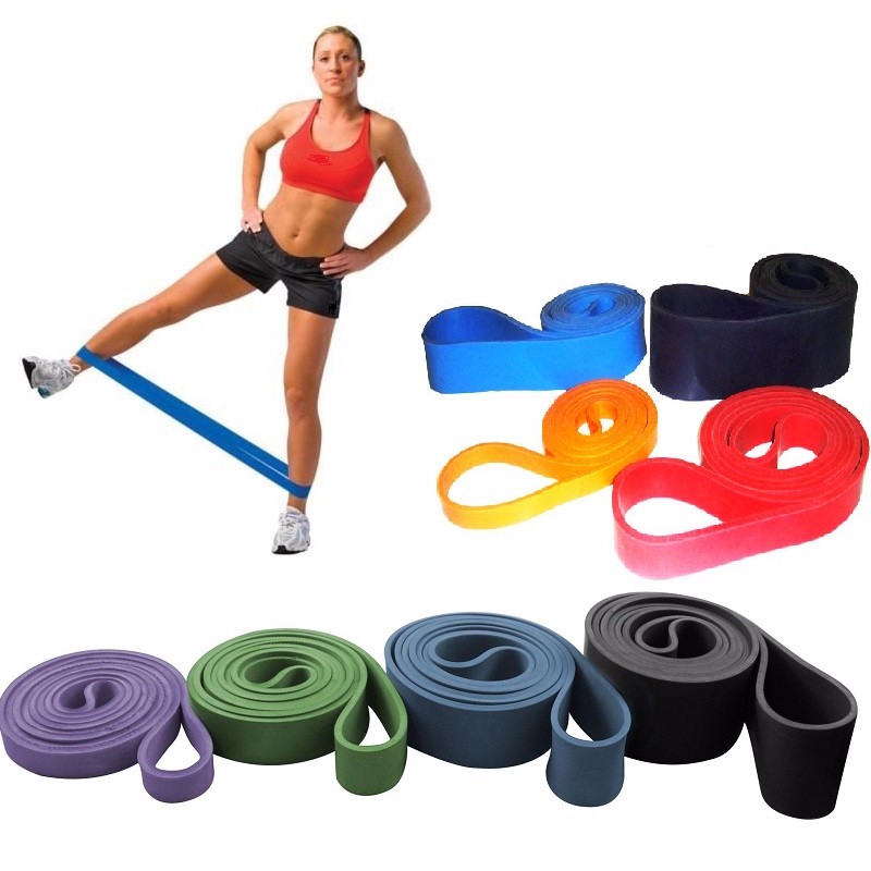 fitness workout rubber loop band resistance (8)